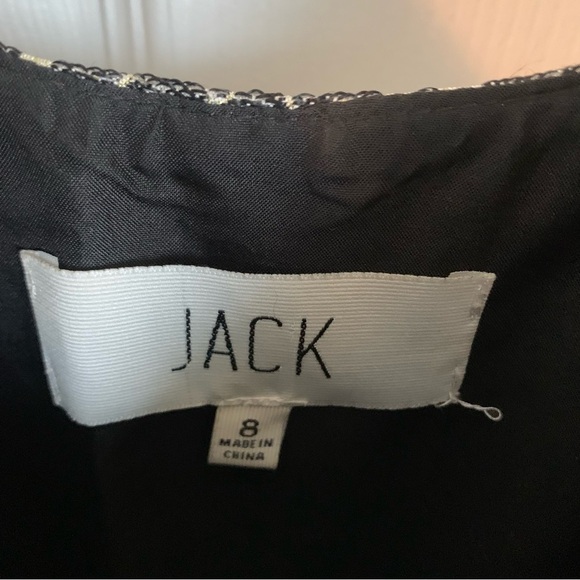 Jack by BB Dakota Sparkling Champagne Floral Cocktail Dress, size 8 - Picture 4 of 9